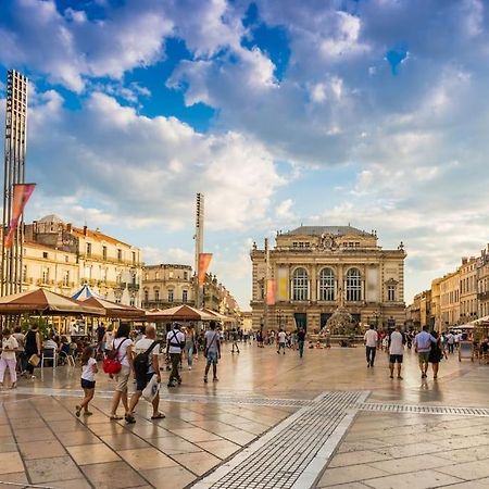 Nouveau - Appartement 100M2 Avec Terrasse A 1 Min De La Place De La Comedie Montpellier Exteriér fotografie